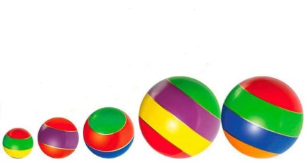 Купить Мячи резиновые (комплект из 5 мячей различного диаметра) в Астрахани 