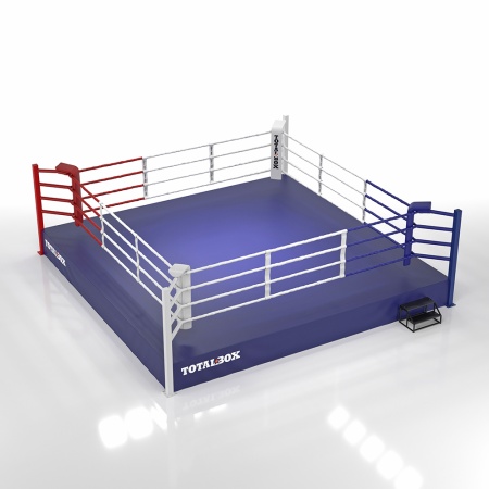 Купить Ринг боксерский Totalbox на помосте 0,5 м, 7х7м, 6х6м. в Астрахани 