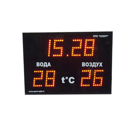 Купить Часы-термометр СТ1.13-2t для бассейна в Астрахани 