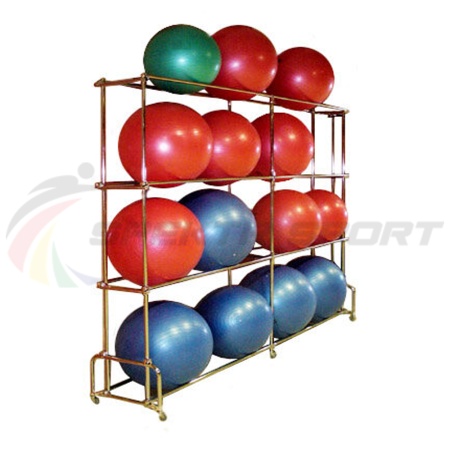 Купить Стеллаж для гимнастических мячей 16 шт в Астрахани 