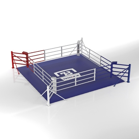 Купить Ринг боксерский напольный Totalbox на упорах 4х4м в Астрахани 