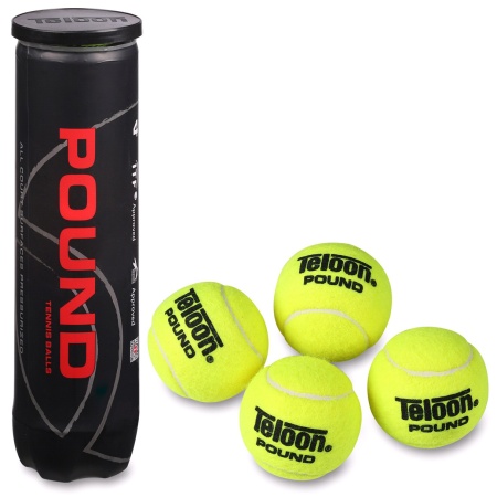 Купить Мяч для большого тенниса Teloon 828Т Р4  (4 шт) в Астрахани 