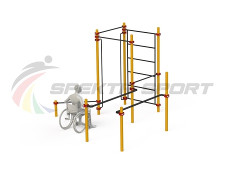 Купить Спортивный комплекс для инвалидов-колясочников WRK-D18_76mm в Астрахани 