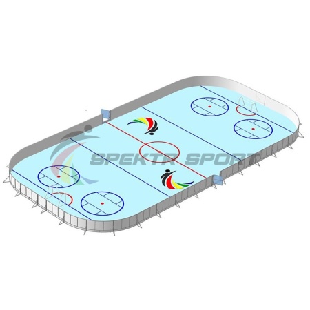 Купить Хоккейная коробка, борта фанера 12 мм, 30×15 в Астрахани 