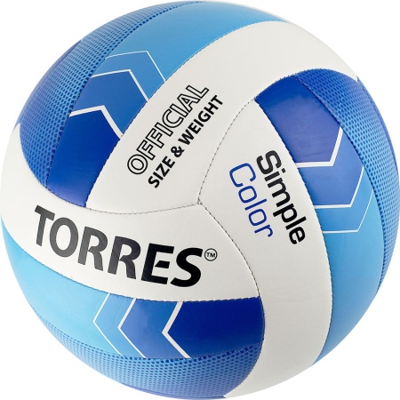 Купить Мяч волейбольный Torres Simple Color любительский р.5 в Астрахани 